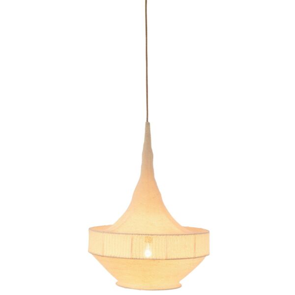J-Line Hanglamp Handgebreid Beige Large - Afbeelding 2