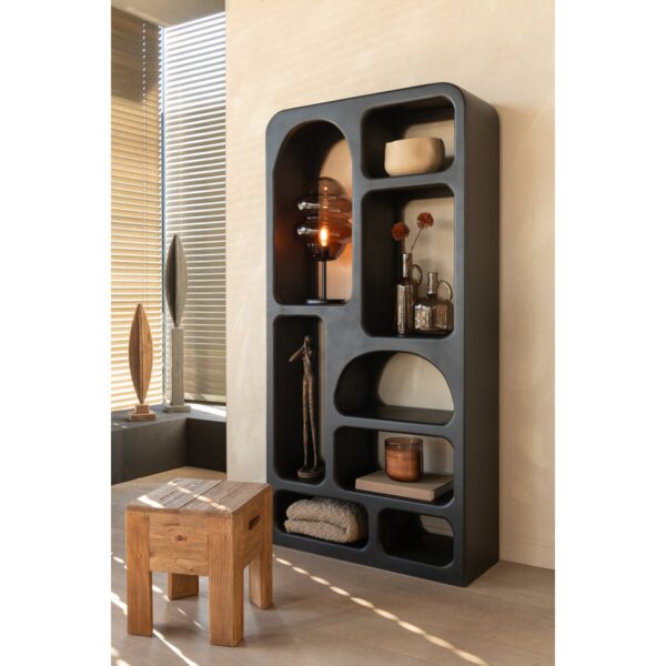 J-Line Tafellamp Honinglepel Glas Bruin - Afbeelding 5