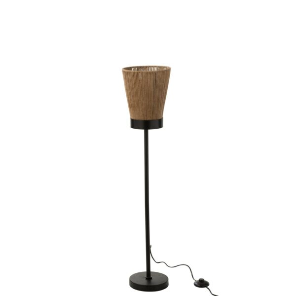 J-Line staanlamp Luna - jute - beige - medium
