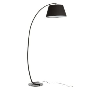 J-Line lamp Staand Boog - metaal - zwart